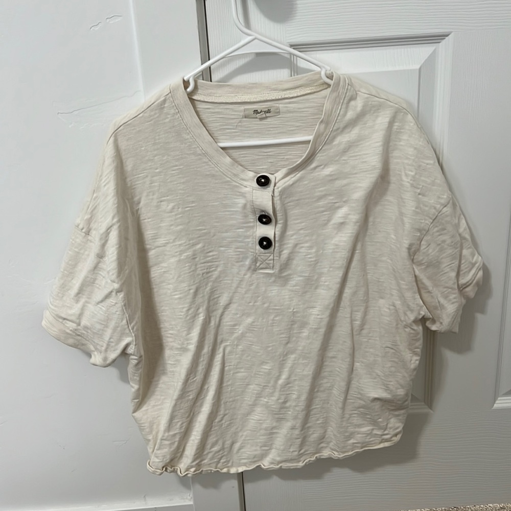 Madewell cotton blouse